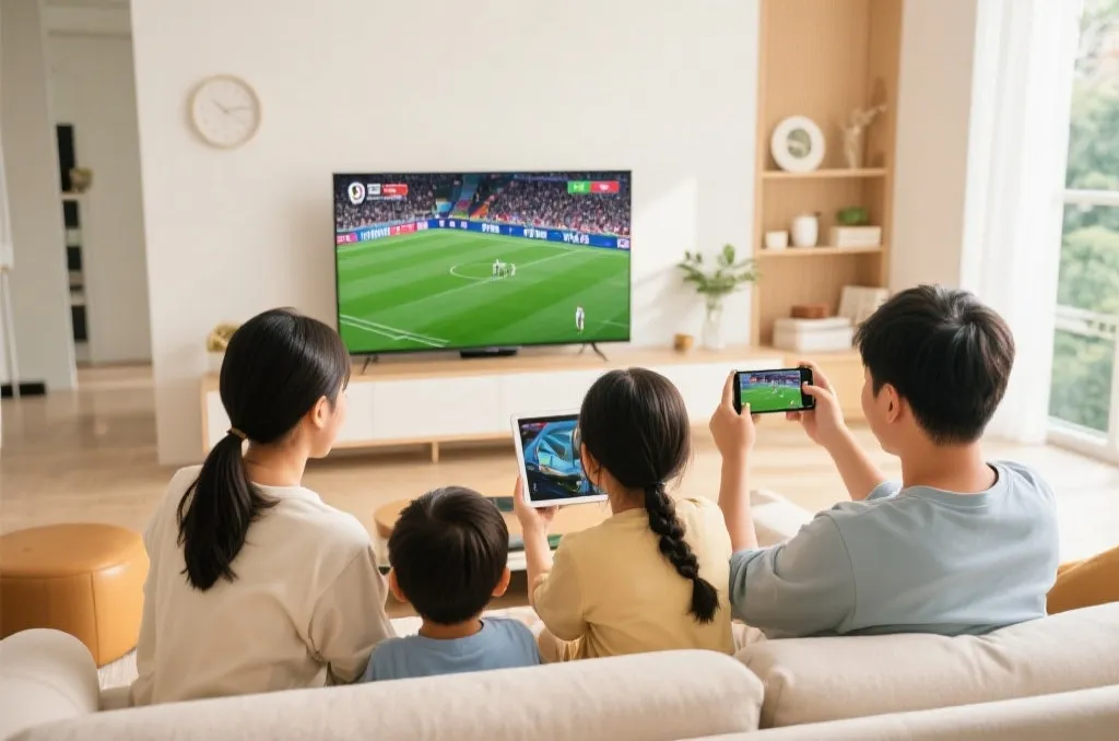 2026世界杯直播入口一览：手机到电视，全家一起看球的最强方案